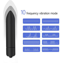 Load image into Gallery viewer, 10 Speed Mini Bullet Vibrator For Women Waterproof Clitoris Stimulator Dildo Vibrators Vagina Sex Toys For Woman Sex Products
