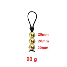 Load image into Gallery viewer, Drop Ball Heavy Weight Stretcher man silicone Penis cock Ring Metal Hanger for Enlargement pull exercise Male sex toy
