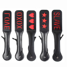 Load image into Gallery viewer, 32CM Leather Double-deck Spanking Paddle Slave Sex Toy for Woman Men Paddle Spank Butt BDSM Sex Whip Fetish Bondage Erotic Toys
