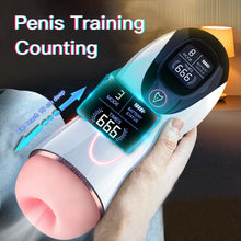 Load image into Gallery viewer, Sex Machine Toys Automatic Sucking Masturbation Cup For Men Deep Throat Oral Vagina Suction Blowjob Vibrating Male Masturbator
