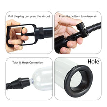 Load image into Gallery viewer, Manual penis pump sex toys for men penis enlargement vacuum pump for penis enhancement male masturbator adult extender too
