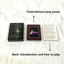 Load image into Gallery viewer, Possible Sexual Positions Playing A Year of Sex for Adult Sexy Game Cards Sets for Couple Sex Cards Bedroom Commands
