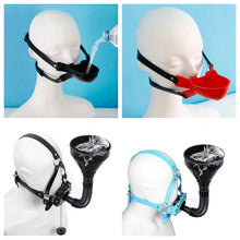 Load image into Gallery viewer, Bdsm Bondage Harness Fetish Erotic Headgear with Funnel Mouth Gag Sex Toys for Couples Adults SM Games Flirting Products
