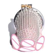 Load image into Gallery viewer, BDSM Device Metal Ventilate Chastity Cage for Male콕링 пояс верностиMesh Restraint Cock Lock Increase Air Flow Adults Sex Toys 18+
