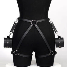 Load image into Gallery viewer, Handcuffs Sex Toys PU Leather Body Harness Cuffs Bondage Straps BDSM Kit Erotic Adult Sex Toys For Couples Party Sexy Accessorie
