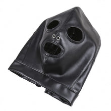 Load image into Gallery viewer, Erotic Accessories Fetish Mask Adult Sex Toys Hollow Hood Couples Flirting Sexy Headgear Leather For Woman
