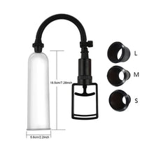 Load image into Gallery viewer, Manual penis pump sex toys for men penis enlargement vacuum pump for penis enhancement male masturbator adult extender too
