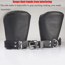 Load image into Gallery viewer, Puppy Bdsm Mittens Mitt,Leather Gloves Dog Paw Palm, Padded Handcuffs Bondage,Sex Toys For Couples
