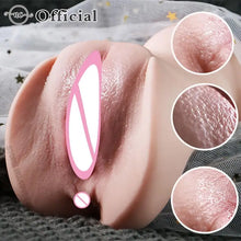 Load image into Gallery viewer, Realistic Vagina Lifelike Artiflcial Vaginal Anal Sex Doll Erotic Adult Sex Toys For Men Soft Pocket Pussy Male Masturbator Cup
