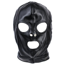 Load image into Gallery viewer, Erotic Accessories Fetish Mask Adult Sex Toys Hollow Hood Couples Flirting Sexy Headgear Leather For Woman
