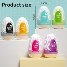 Load image into Gallery viewer, Mini Portable Masturbation Egg Cup Realistic Vagina Beginner Soft Masturbation Cup Penis Massager Stimulator Sex Toys for Man
