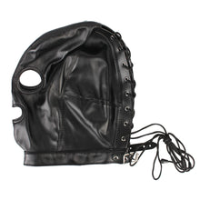 Load image into Gallery viewer, Erotic Accessories Fetish Mask Adult Sex Toys Hollow Hood Couples Flirting Sexy Headgear Leather For Woman
