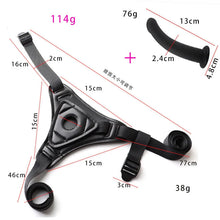 Load image into Gallery viewer, Strapon Dildo For Women Suction Cup Realistic Wearable Penis Belt Sexual Harness Strap On Panties Anal Sex Toys for Lesbian Gay
