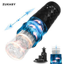 Load image into Gallery viewer, Telescopic Rotation Male Masturbator Vagina Masturbation Equipment Sex Toys for Men Goods for Adults Piston Automatic Mastubator
