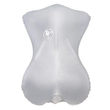 Load image into Gallery viewer, QSM Sex toy One-piece transparent inflatable gun frame pillow doll men&#39;s bed masturbator fun can be inserted into sexual supplie
