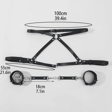 Load image into Gallery viewer, Handcuffs Sex Toys PU Leather Body Harness Cuffs Bondage Straps BDSM Kit Erotic Adult Sex Toys For Couples Party Sexy Accessorie
