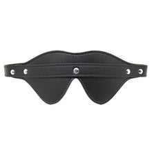 Load image into Gallery viewer, PU Leather Blindfold Sex Eye Mask SM Flirt Masquerade Cosplay Bondage Spanking Sex Toy for Couples Adult Games Erotic Accessory
